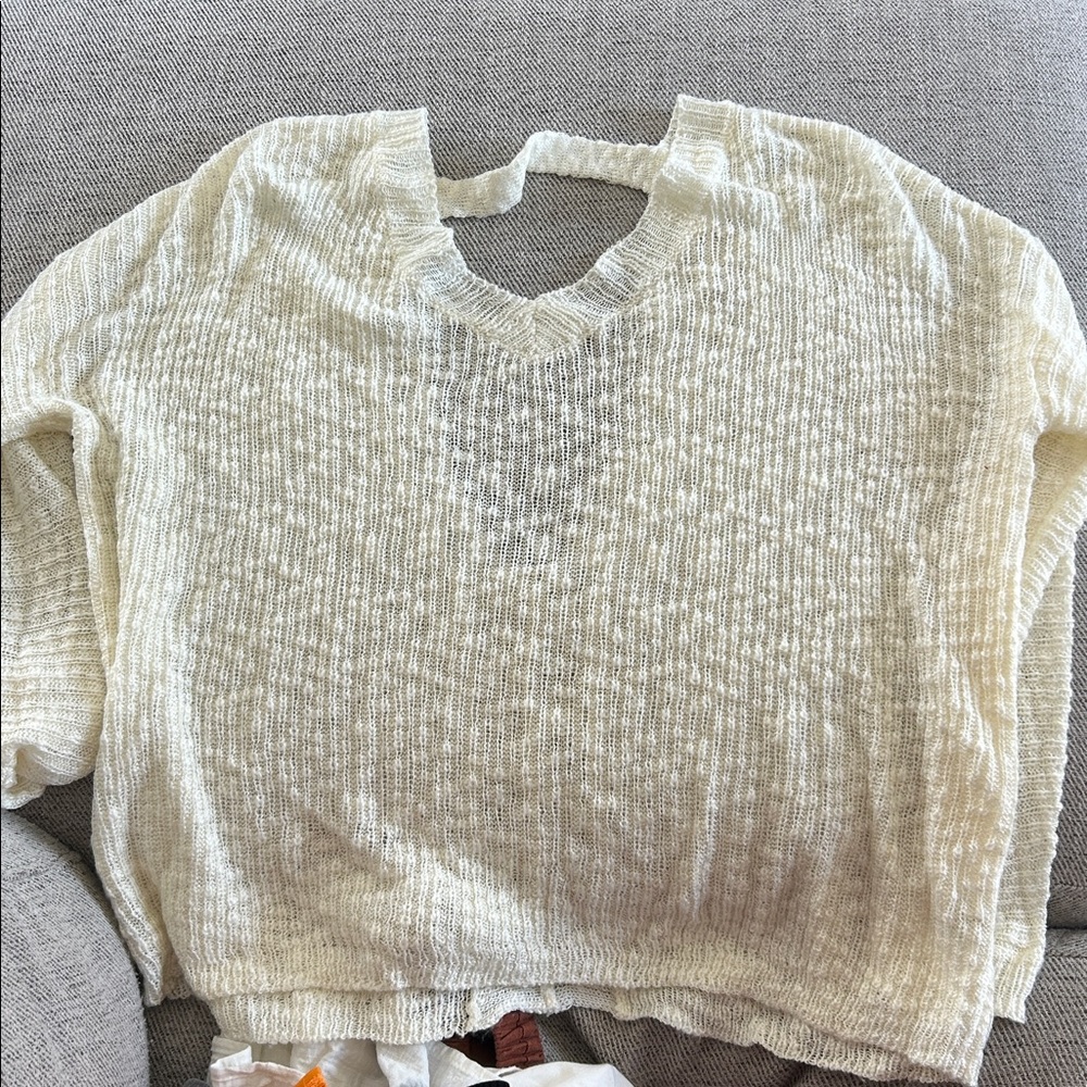 Altar'd State Cream Sweater